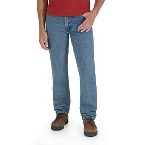 Wrangler Rustler Men's and Big Men's Regular Fit Jeans, Size 44x30, Straight-Leg